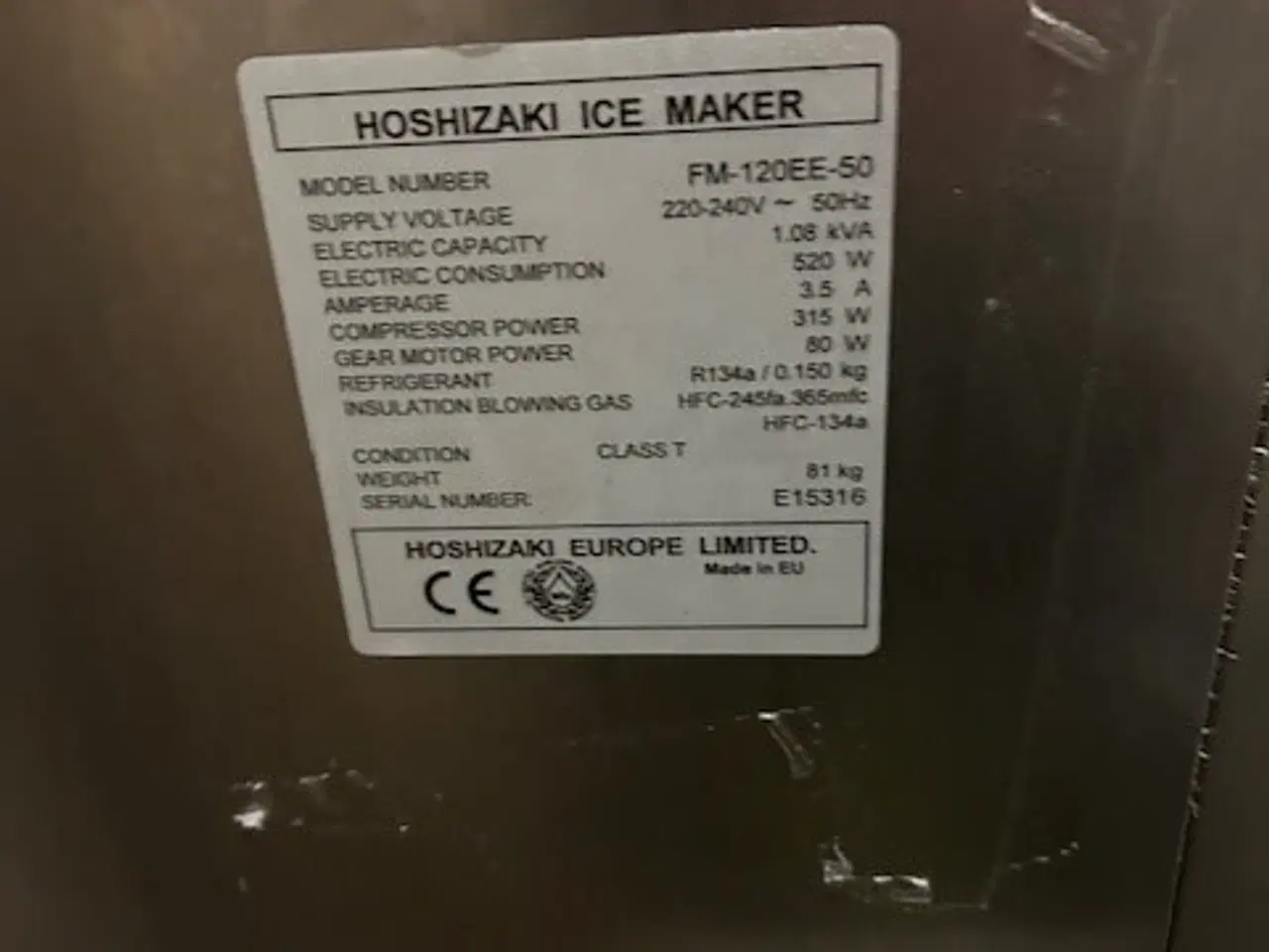 Billede 6 - Hoshizaki isflage maskine FM120k