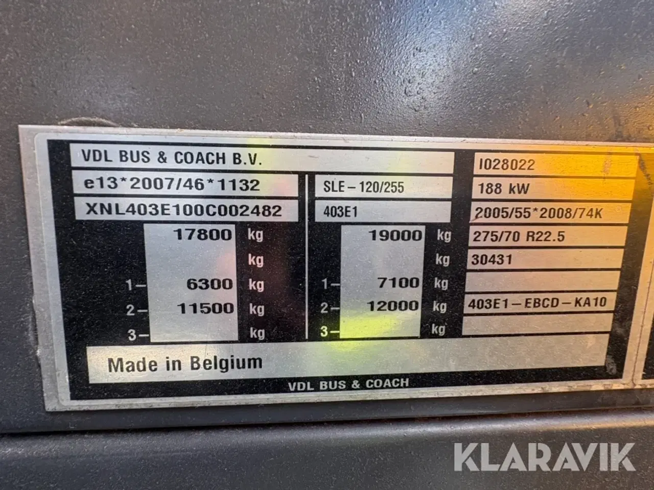 Billede 6 - Bus VDL BUS & COACH