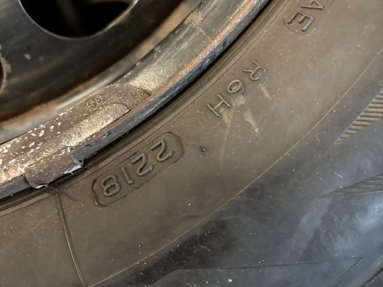 Billede 1 - Vinterdæk på stålfælge. Passer til Peugeot 208