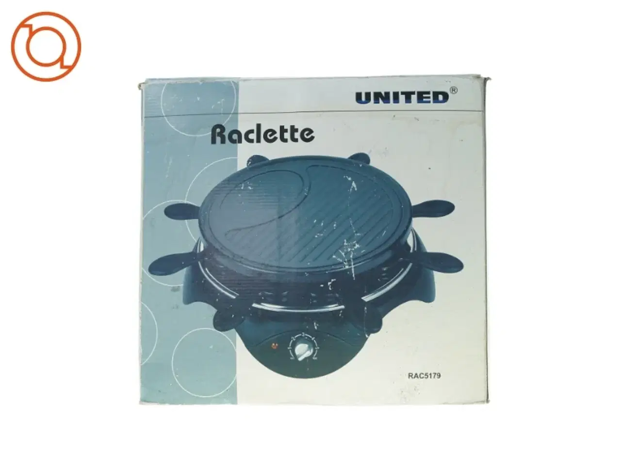 Billede 1 - Raclette fra United (str. 40 x 19 x 40 c mm)