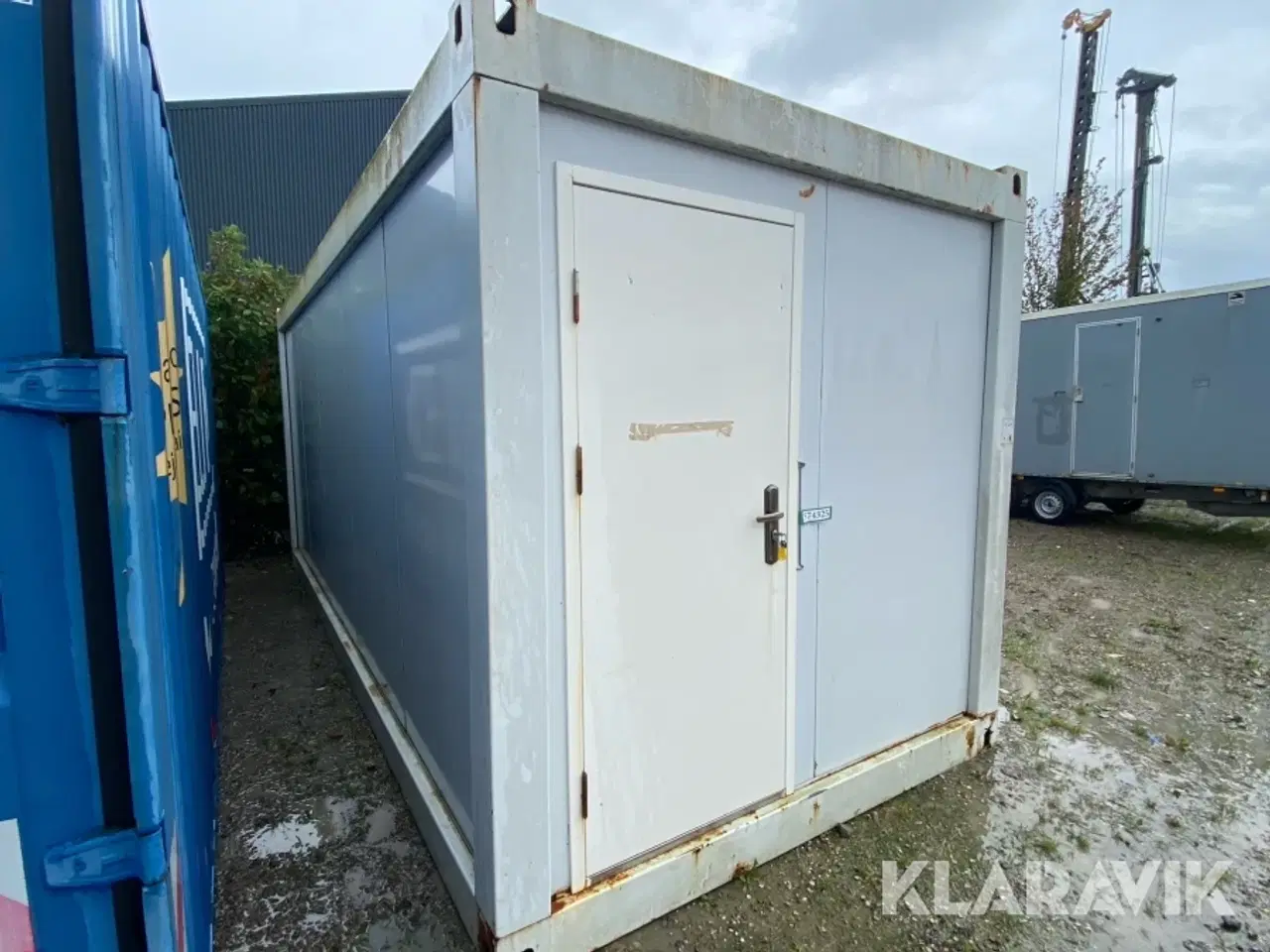 Billede 2 - 20 fods container med kontorindretning