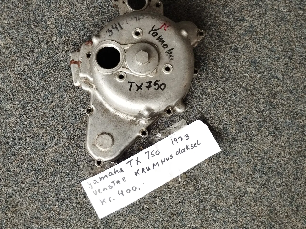 Billede 1 - Yamaha TX 750. Krum hus dæksel 1973 ( %)