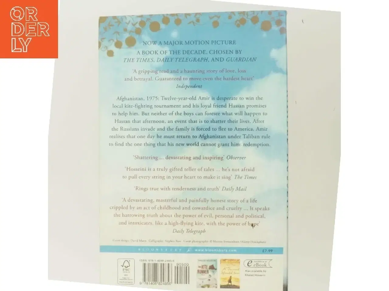 Billede 3 - The kite runner af Khaled Hosseini (Bog)