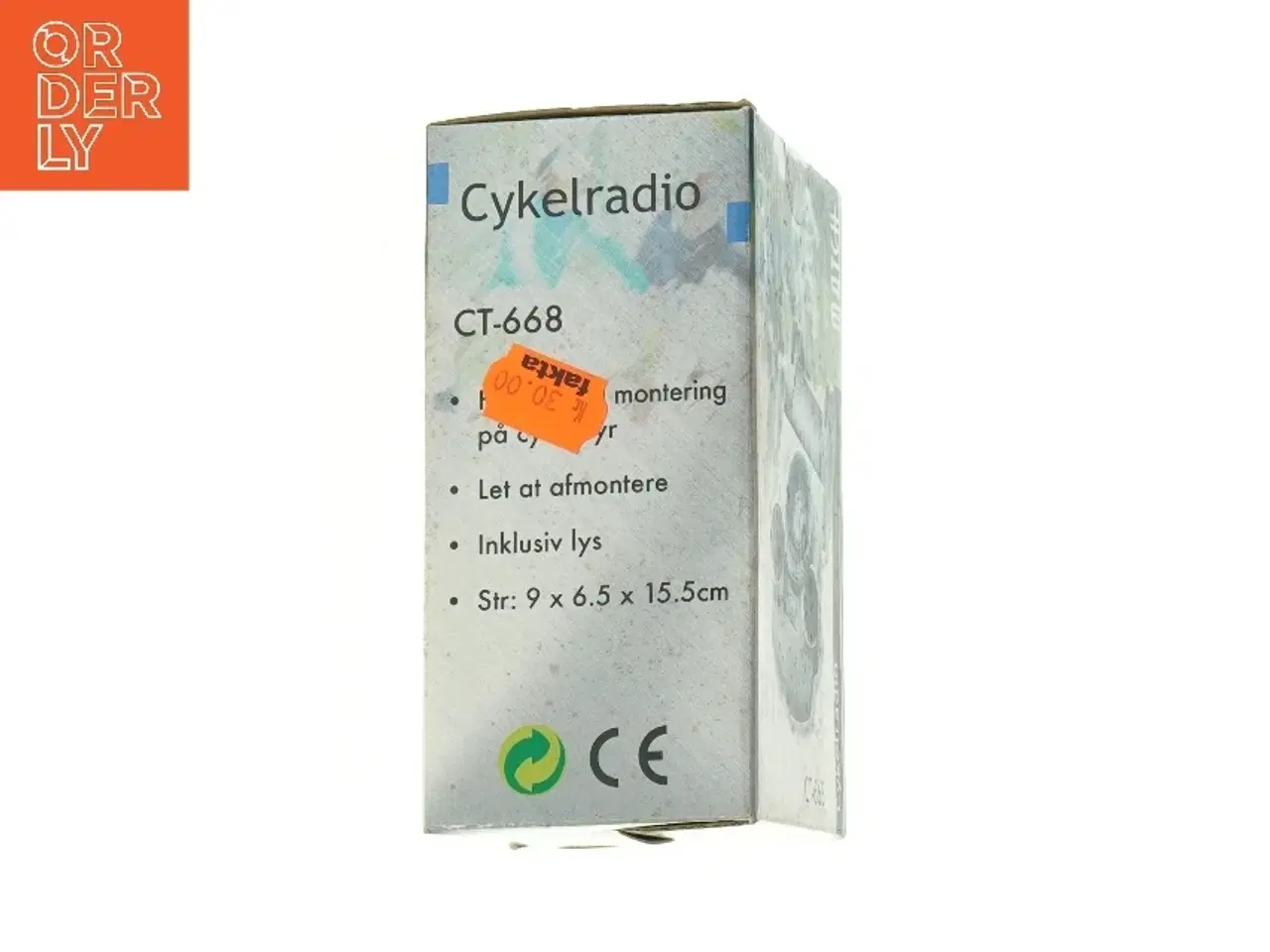 Billede 2 - Cykelradio fra Fakta (str. LBH: 9x6,5x15,5cm)