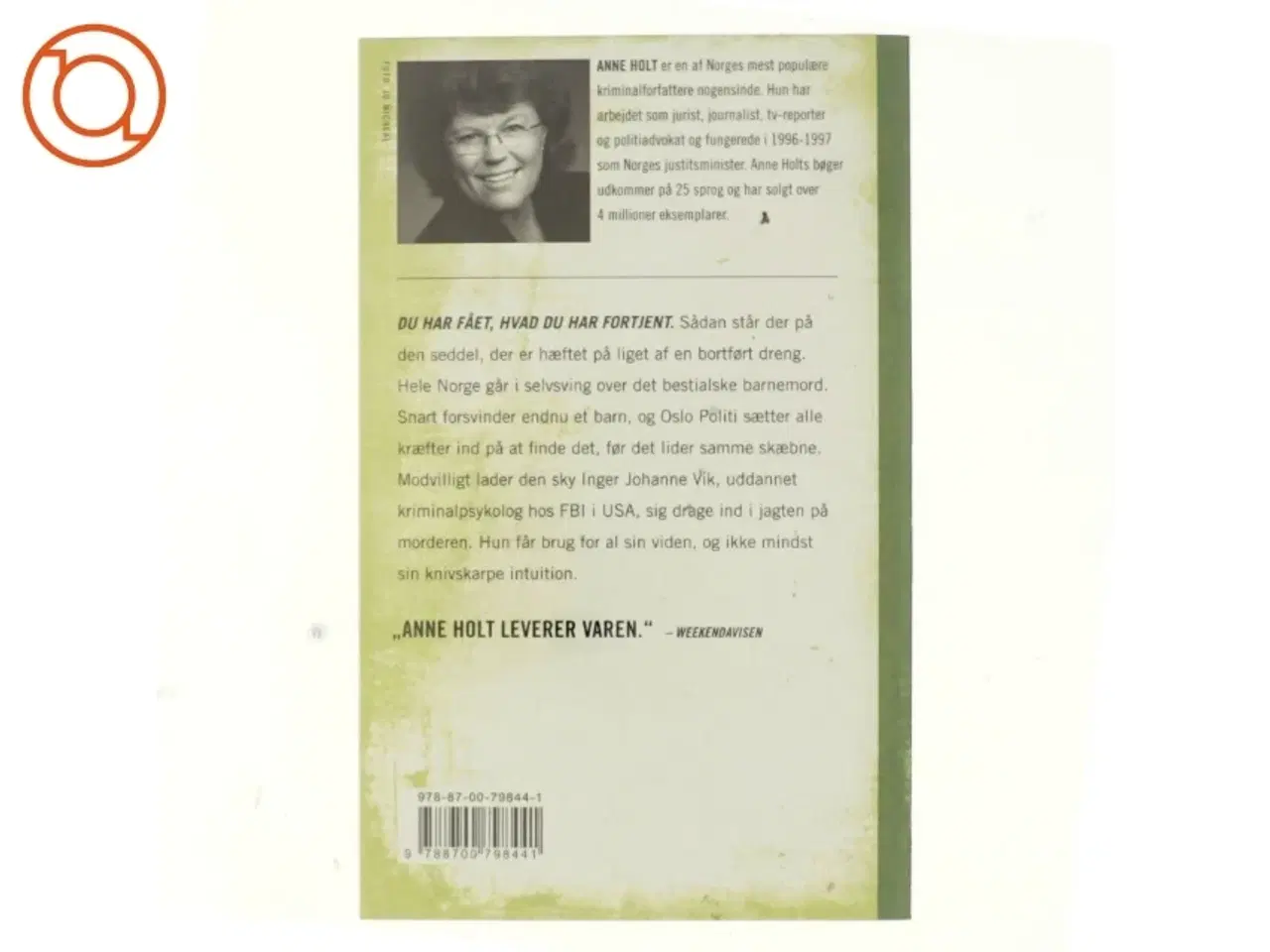 Billede 3 - Det der er mit af Anne Holt