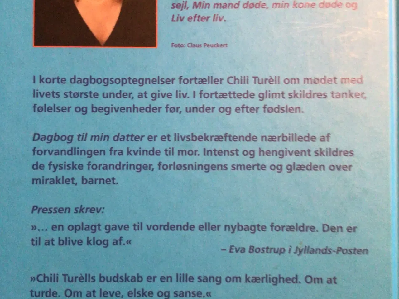 Billede 2 - Chili Turéll : Dagbog til min datter