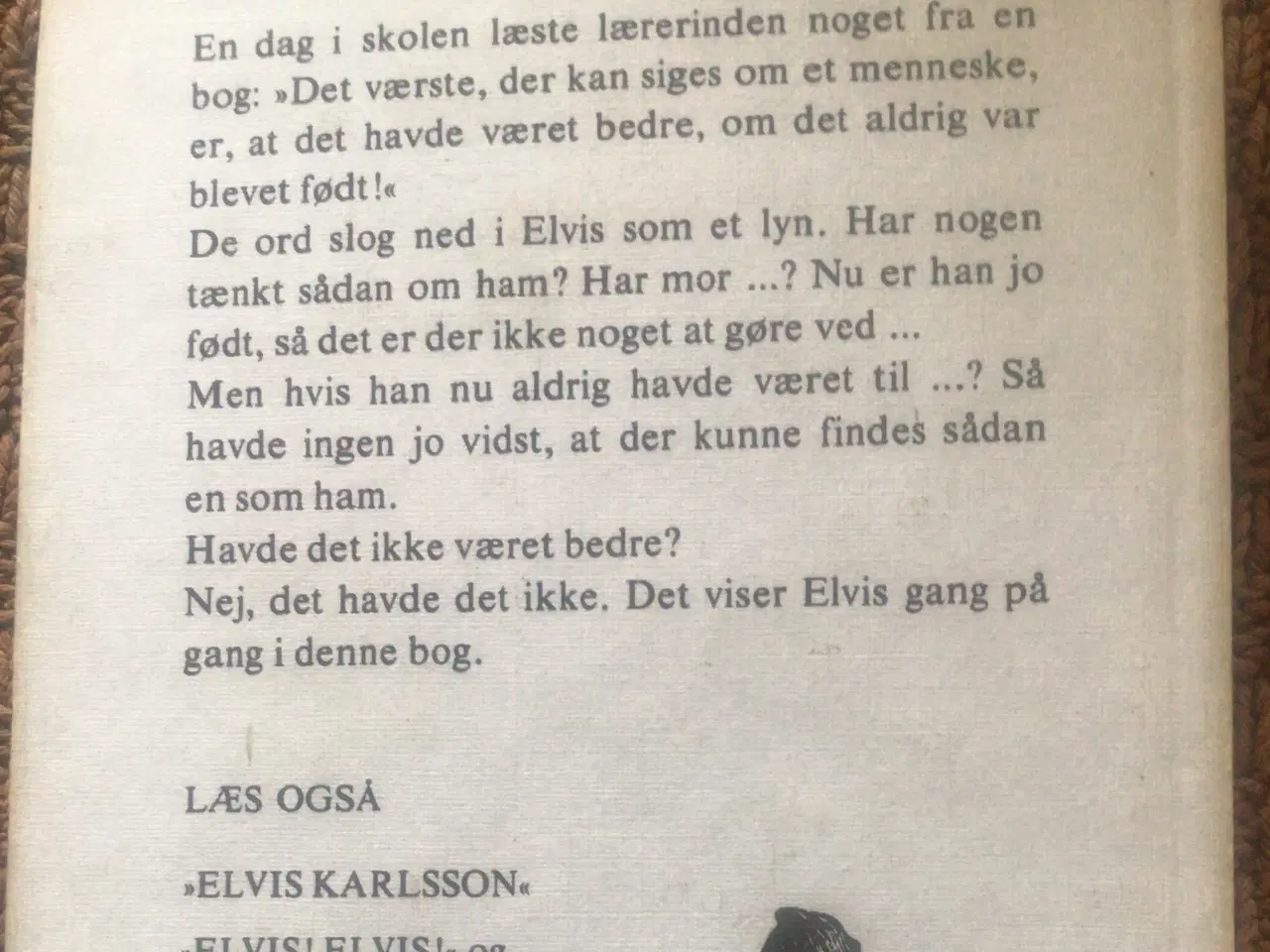 Billede 2 - Maria Gripe : At være Elvis