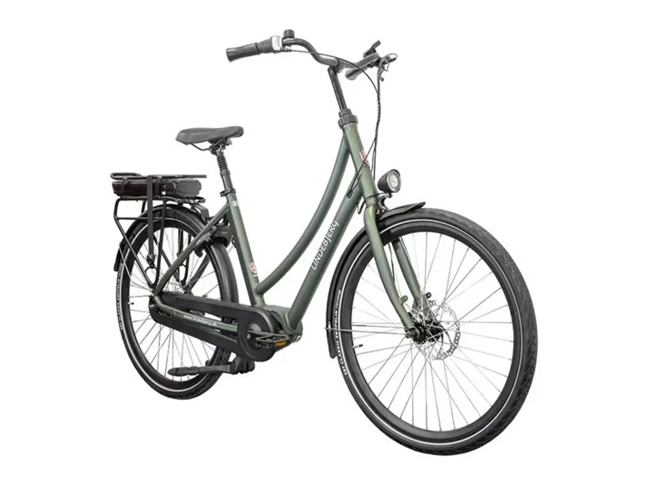 Billede 5 - Lindebjerg 28'' Elcykel Center City - Mat Grøn