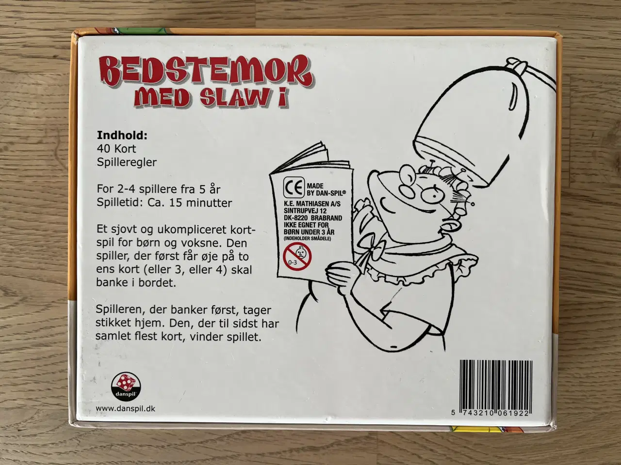 Billede 4 - KOMPLET SPIL: Bedstemor med slaw i