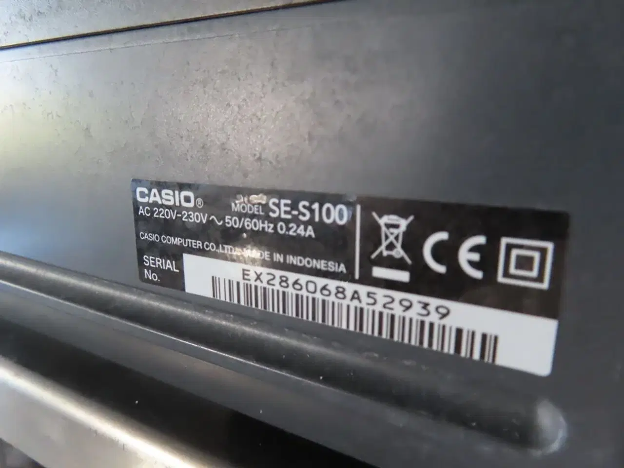 Billede 2 - Elektronisk Kasseapperat CASIO SE-S100