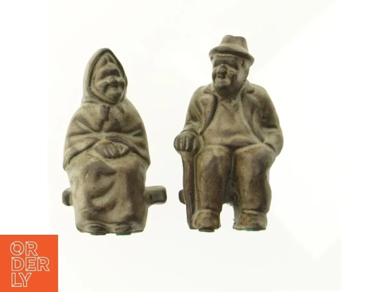 Billede 1 - Dissing keramik ægtepar fra Dissing (str. 12 x 5 cm)