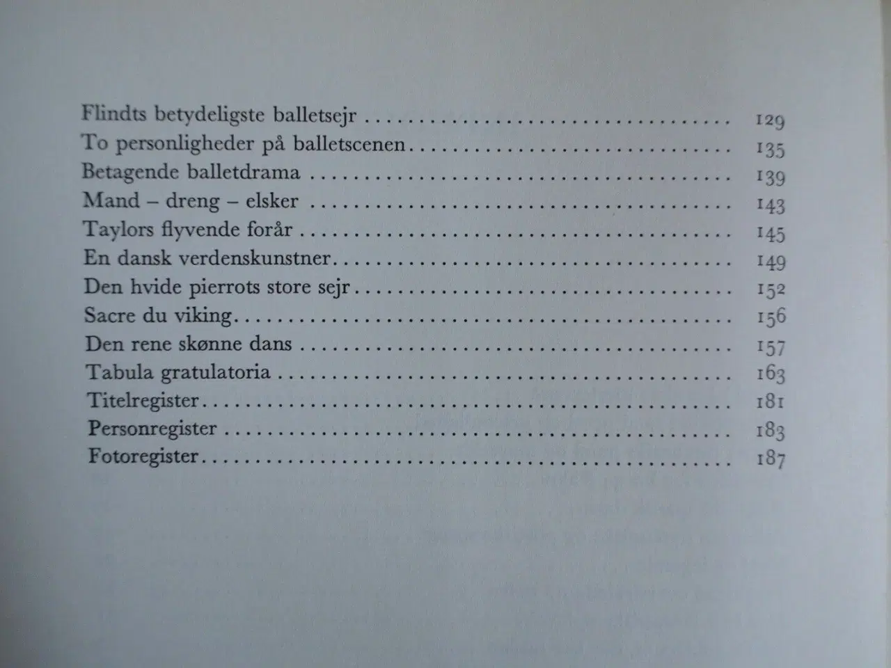 Billede 3 - balletaftener - nyere balletstrømninger ude og hje