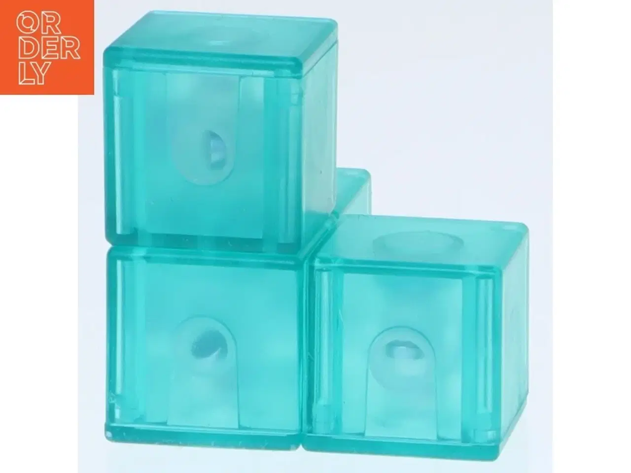 Billede 4 - Byggeklodser i plast (str. 4x4x4 cm)