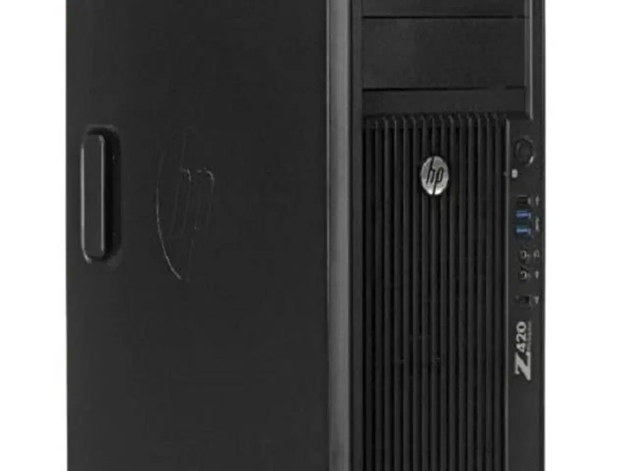 Billede 1 - HP Z420 WorkStation - Intel Xeon E5-1620 3,6GHz 160GB SSD + 1TB HDD 8GB - Nvidia Quadro K4200 Win10 Pro