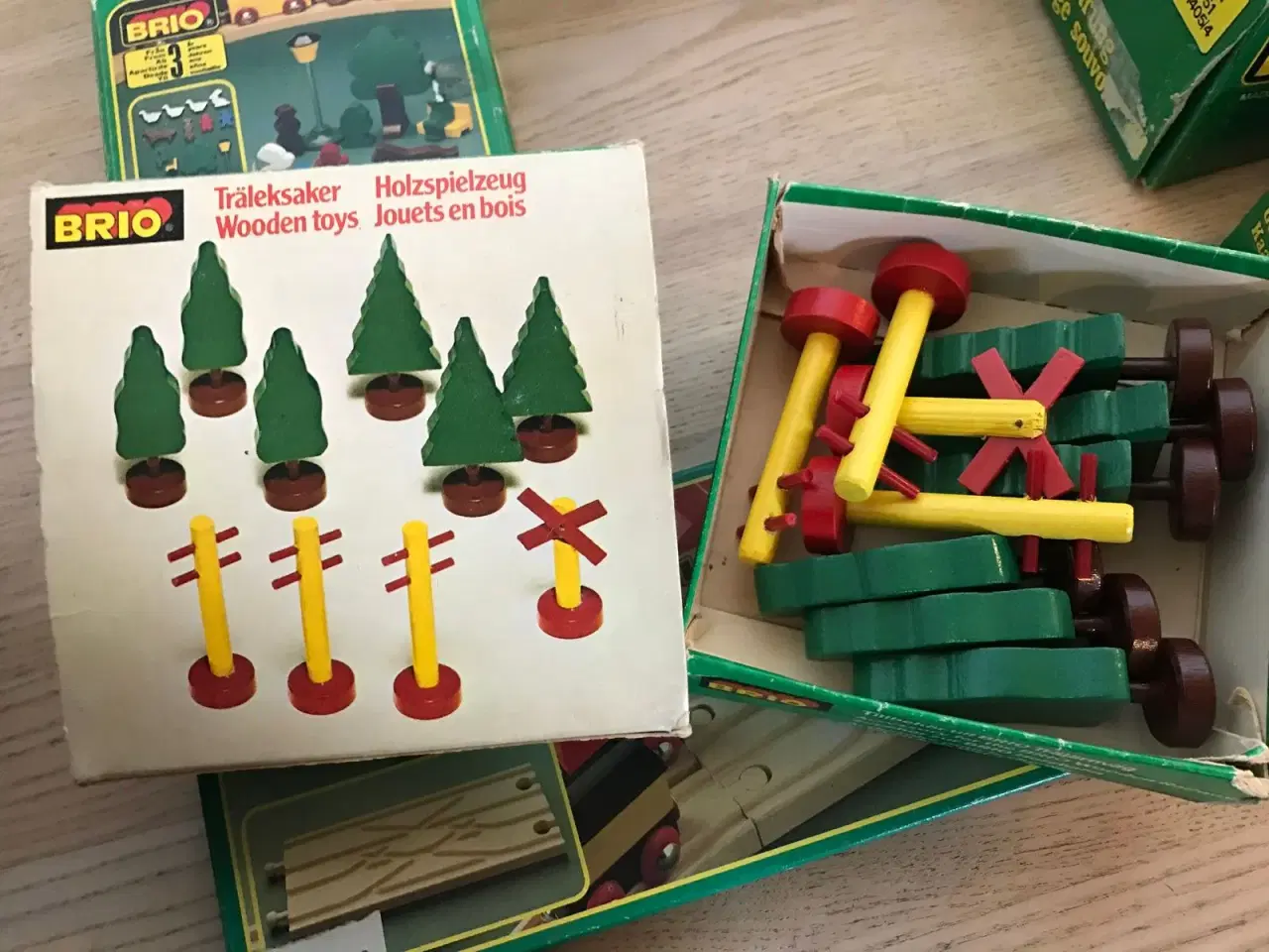 Billede 7 - Stor samling vintage BRIO i org. æsker 