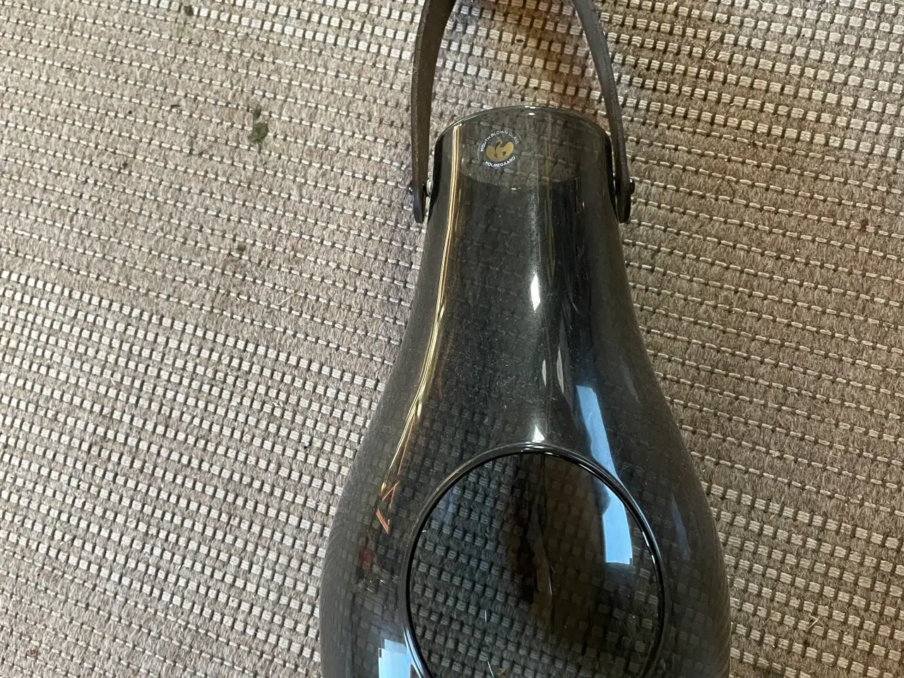 Billede 2 - Holmegaard glas ophæng / til lys mm. 30 cm høj