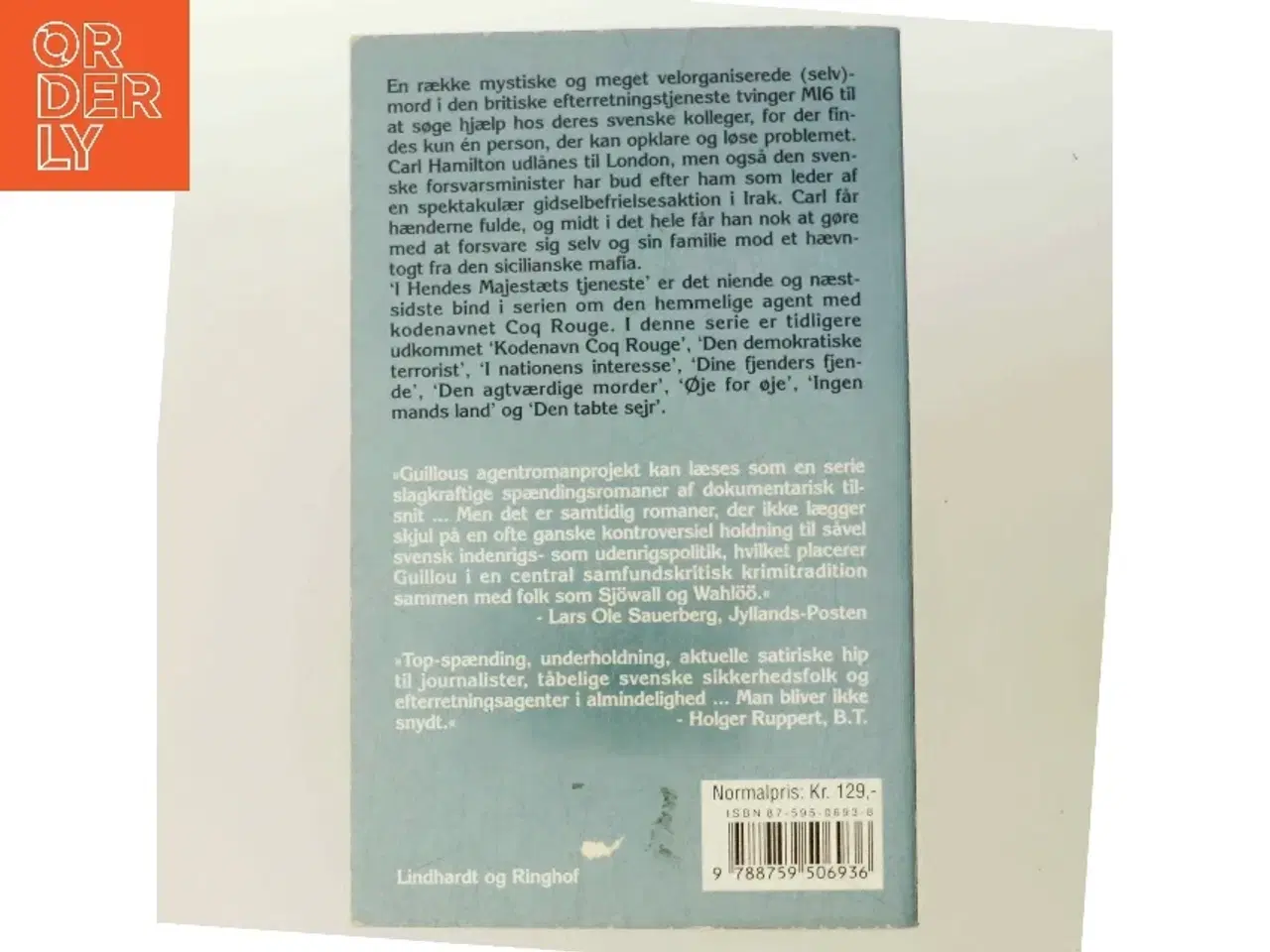Billede 3 - I Hendes Majestæts tjeneste af Jan Guillou (Bog)