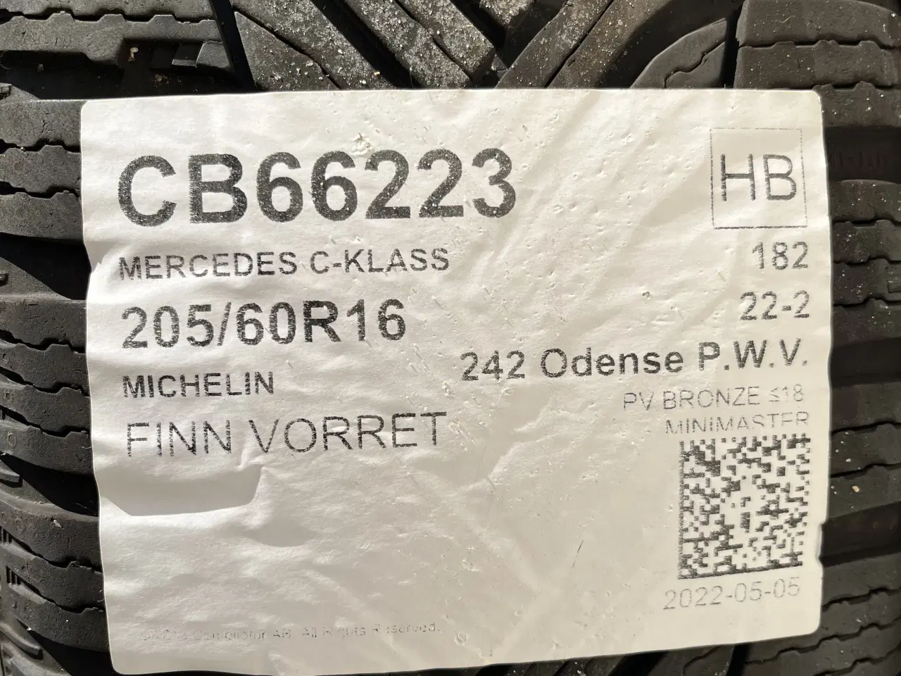 Billede 5 - Vinterhjul til Mercedes C klasse