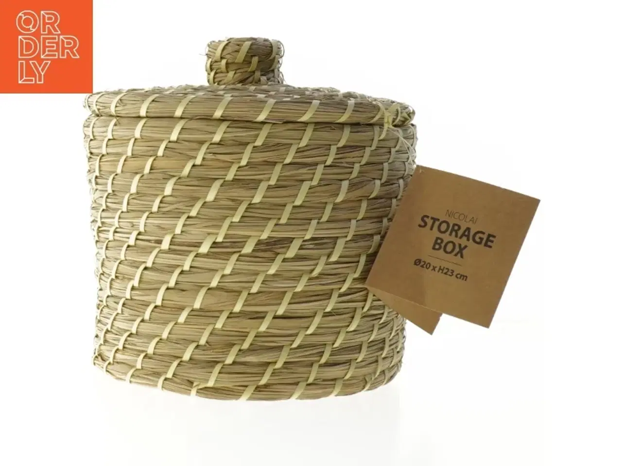 Billede 1 - Nicolai opbevaringsboks fra Jysk(str. Ø. 20 cm. højde, 23 cm)