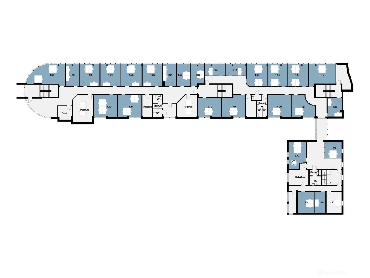 Billede 12 - EasyOffice Høje Taastrup - lokale 1.08