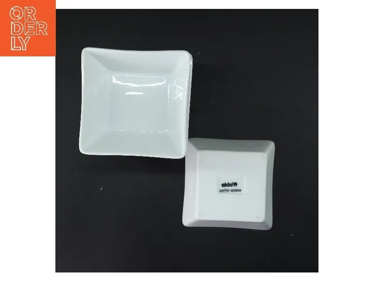 Billede 3 - Sæt med 6 hvide porcelænsskåle fra aida (str. 6 stk 12x12 cm)