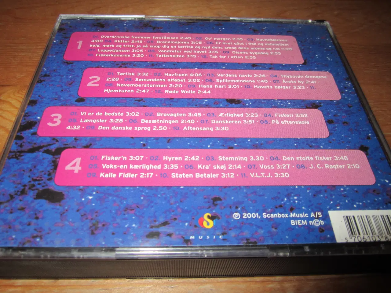 Billede 4 - TØRFISK. Greatest. 4 x CD.