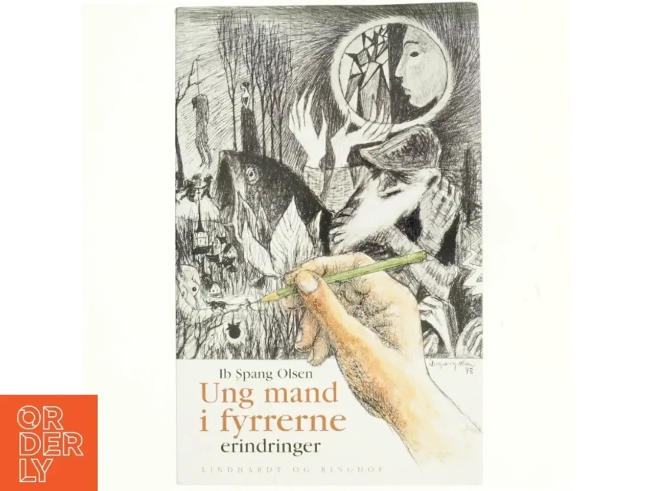 Billede 1 - Ung mand i fyrrerne : erindringer af Ib Spang Olsen (Bog)