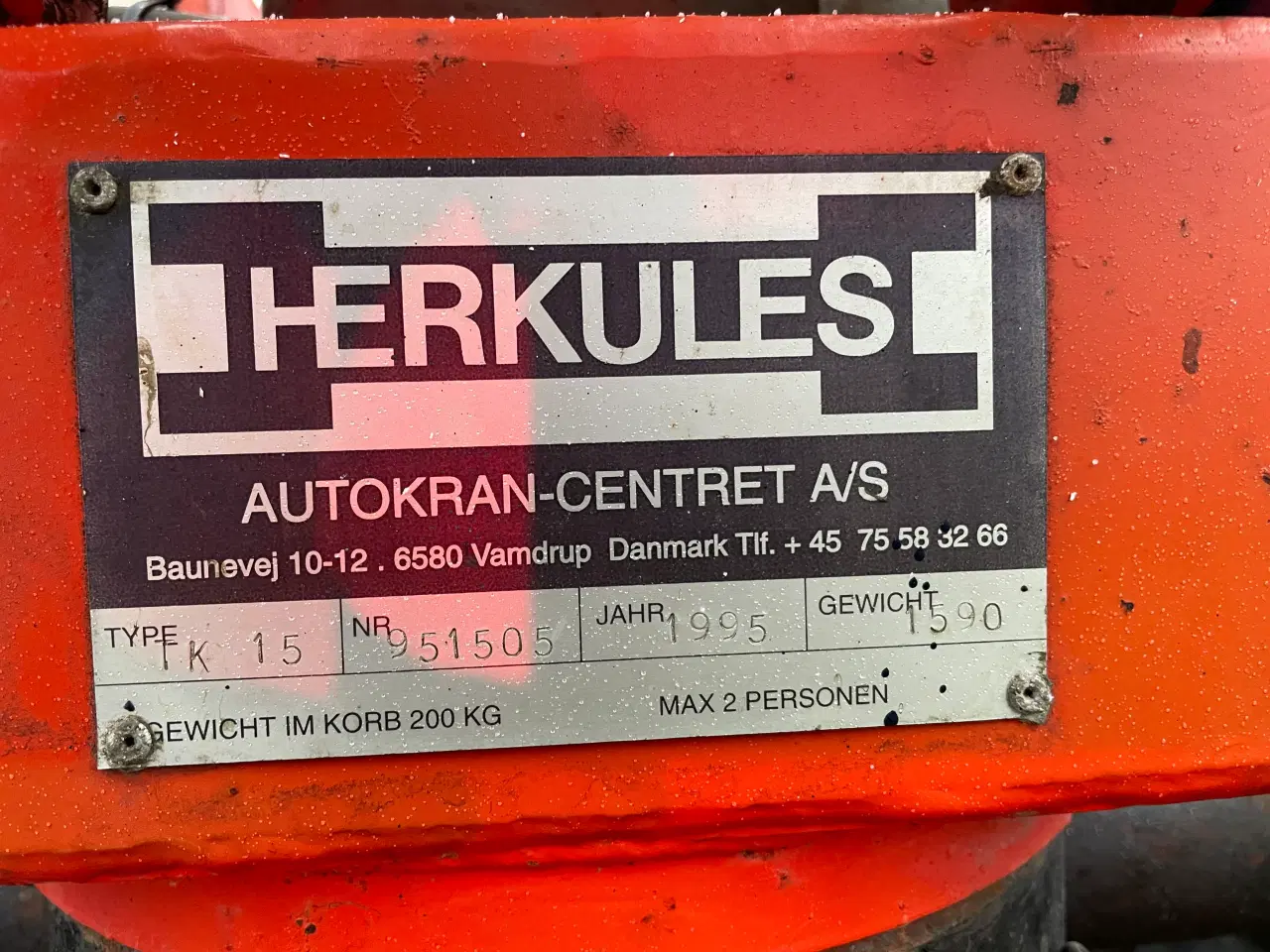 Billede 8 - Herkules TK 15 Trailerlift 