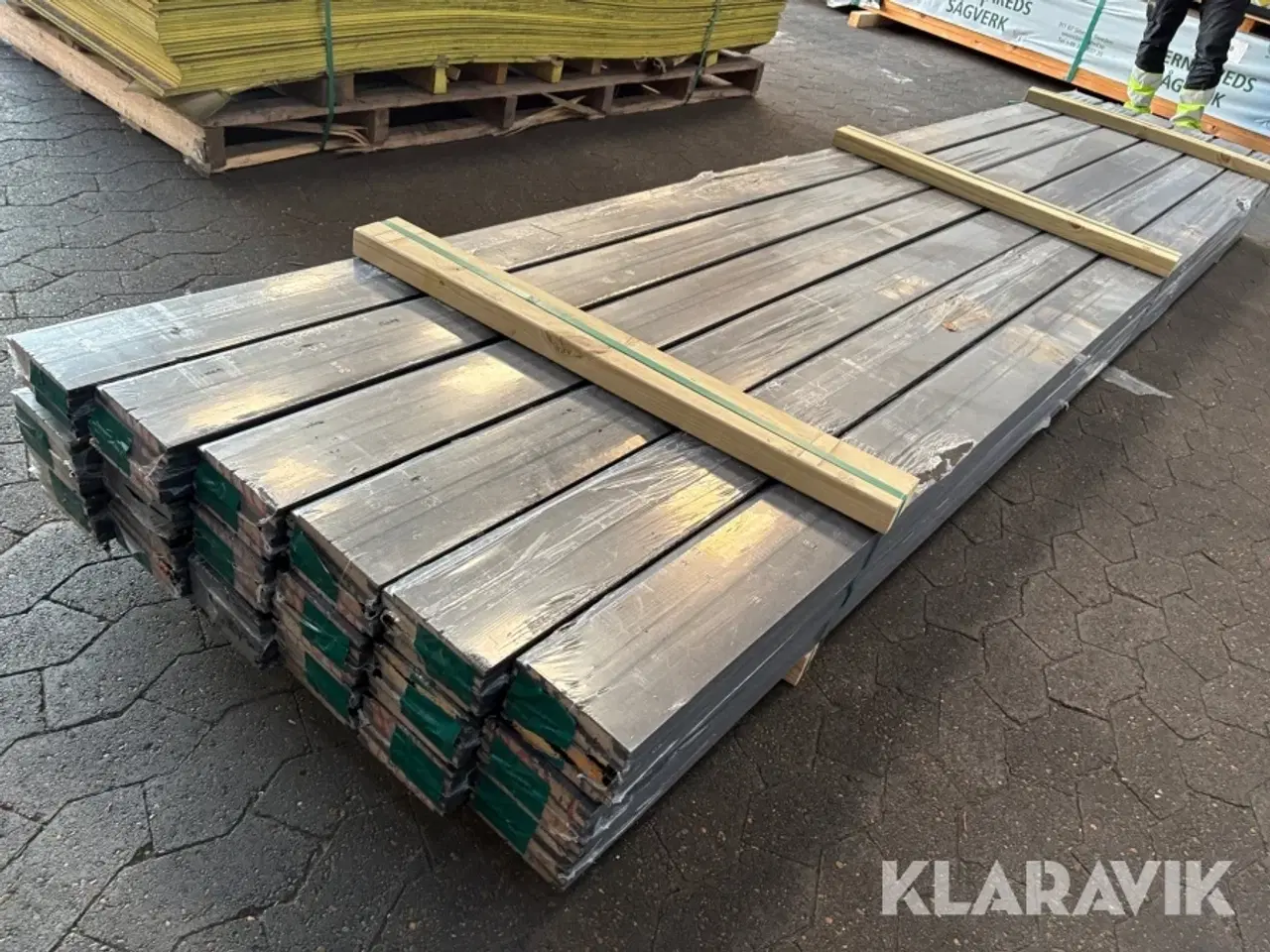 Billede 3 - Klink beklædning Sortmalet - 72 bradder