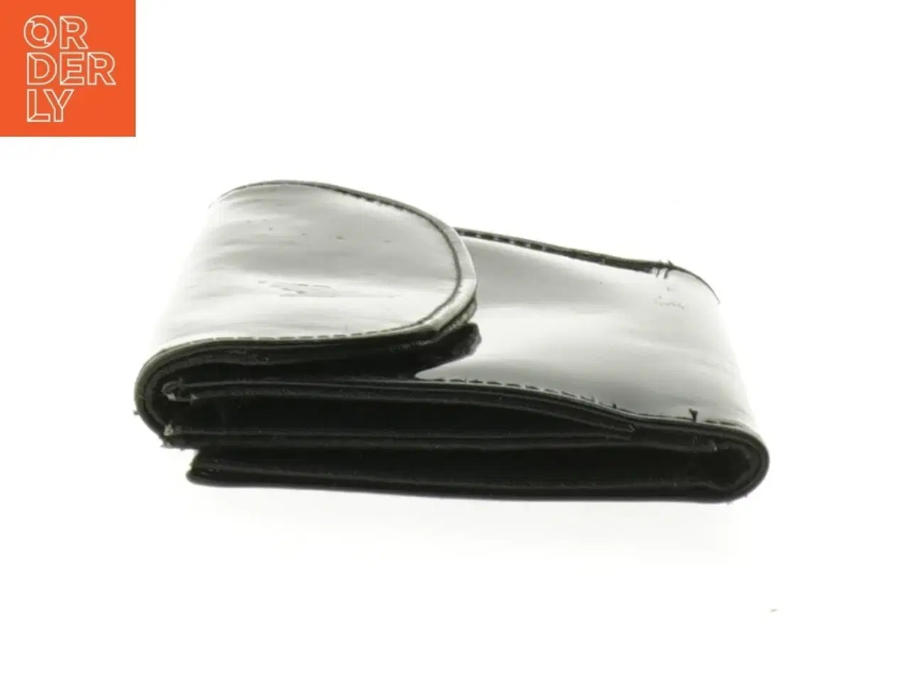 Billede 3 - Sort læderpung (str. 14x10 cm)