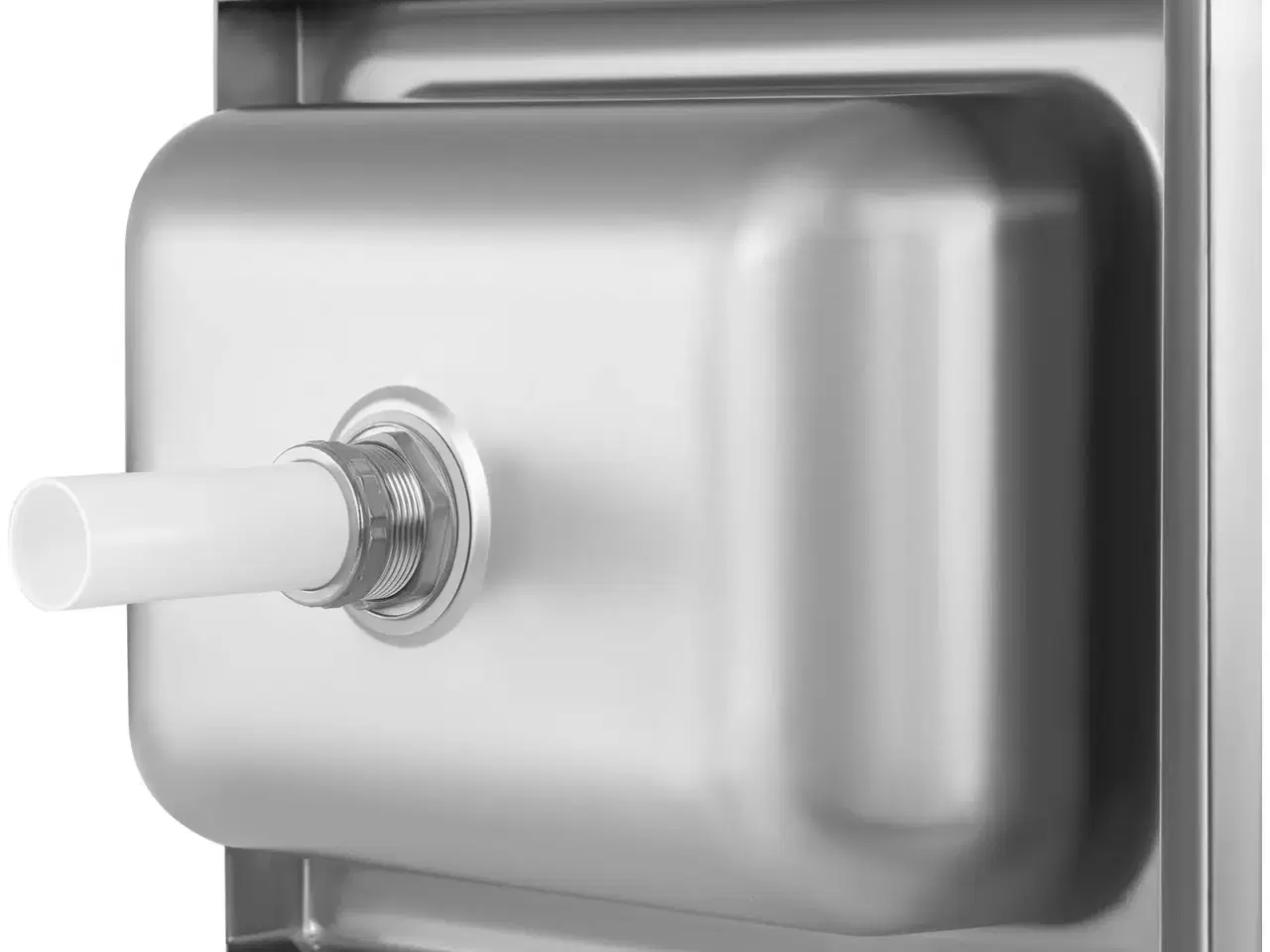 Billede 4 - Stålhåndvask til Vægmontering – 44 x 39 cm