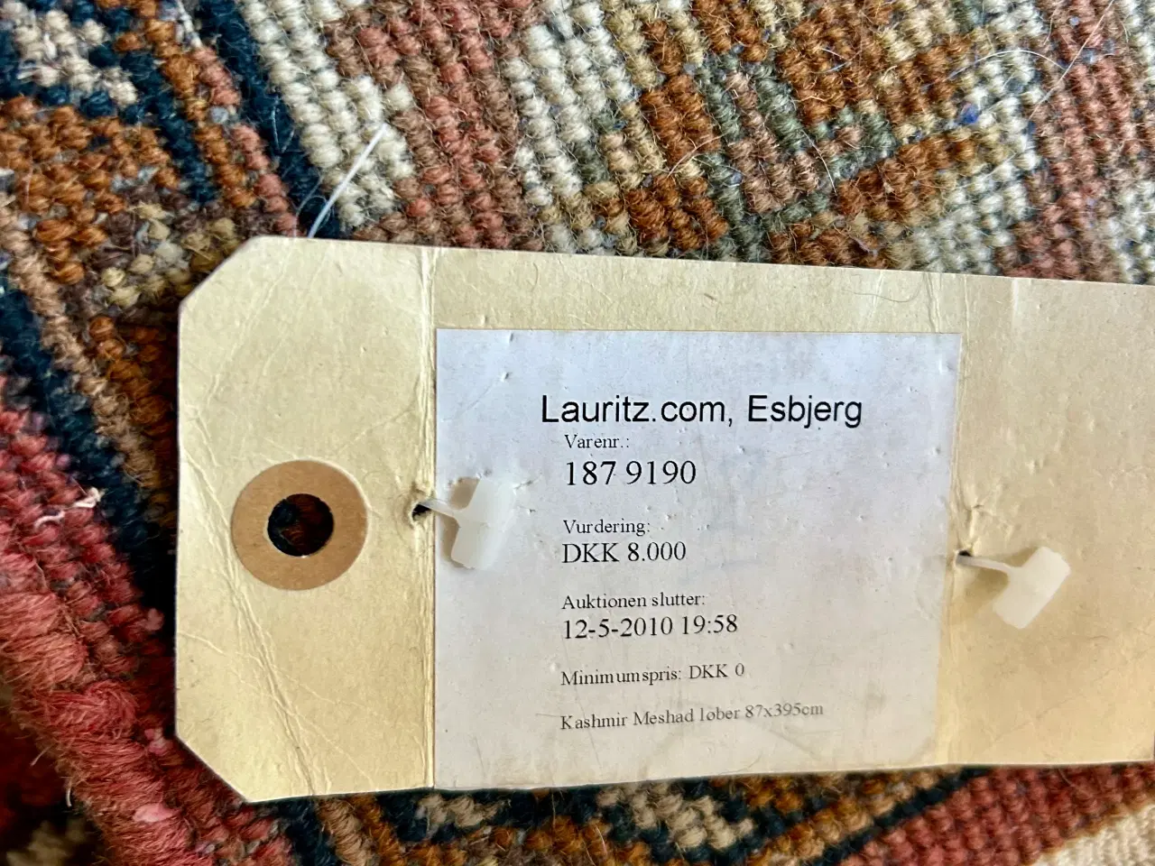 Billede 3 - Ægte tæppe/ lang løber