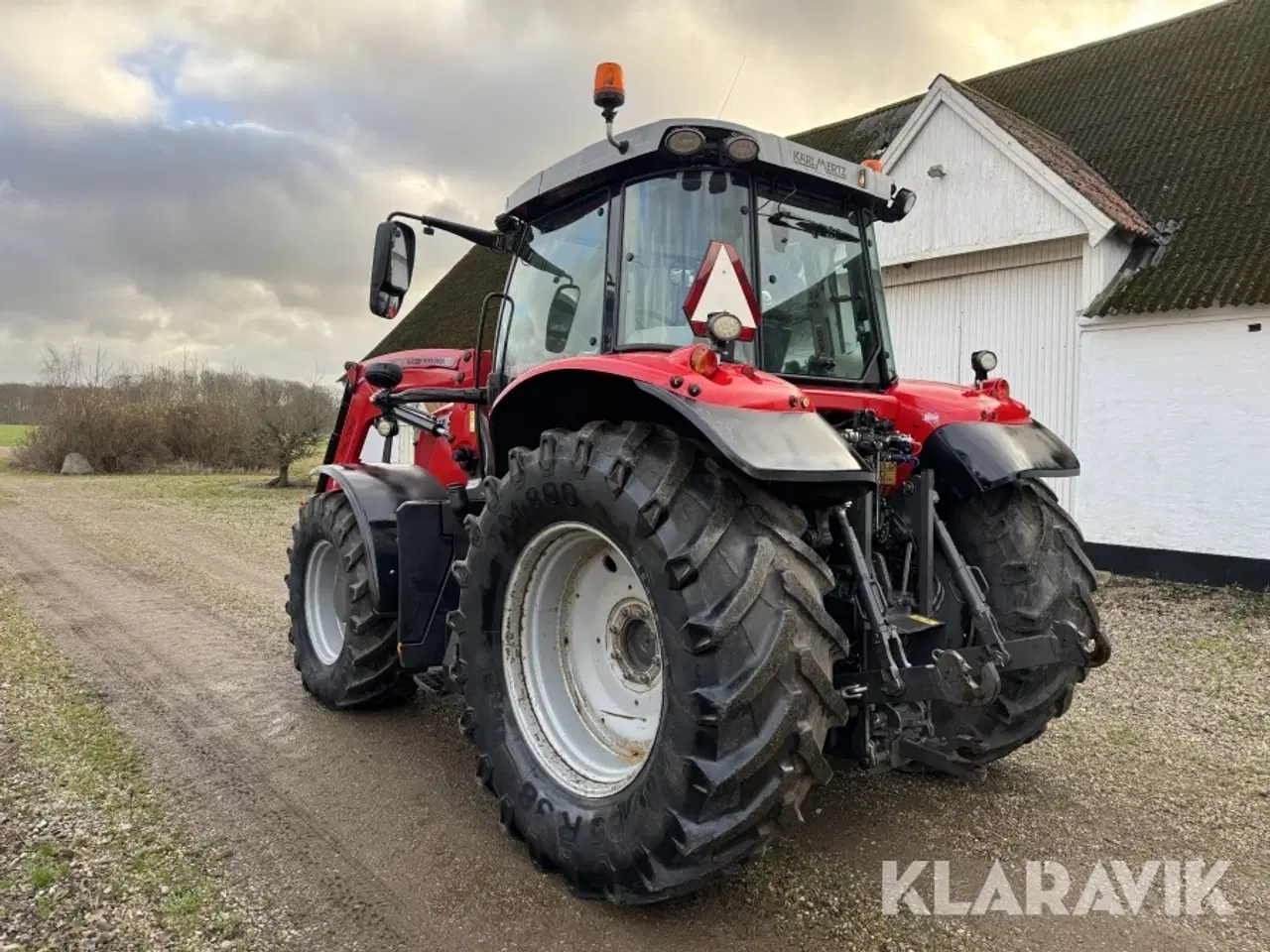 Billede 7 - Traktor Massey Ferguson 6718S Dyna VT med frontlæsser