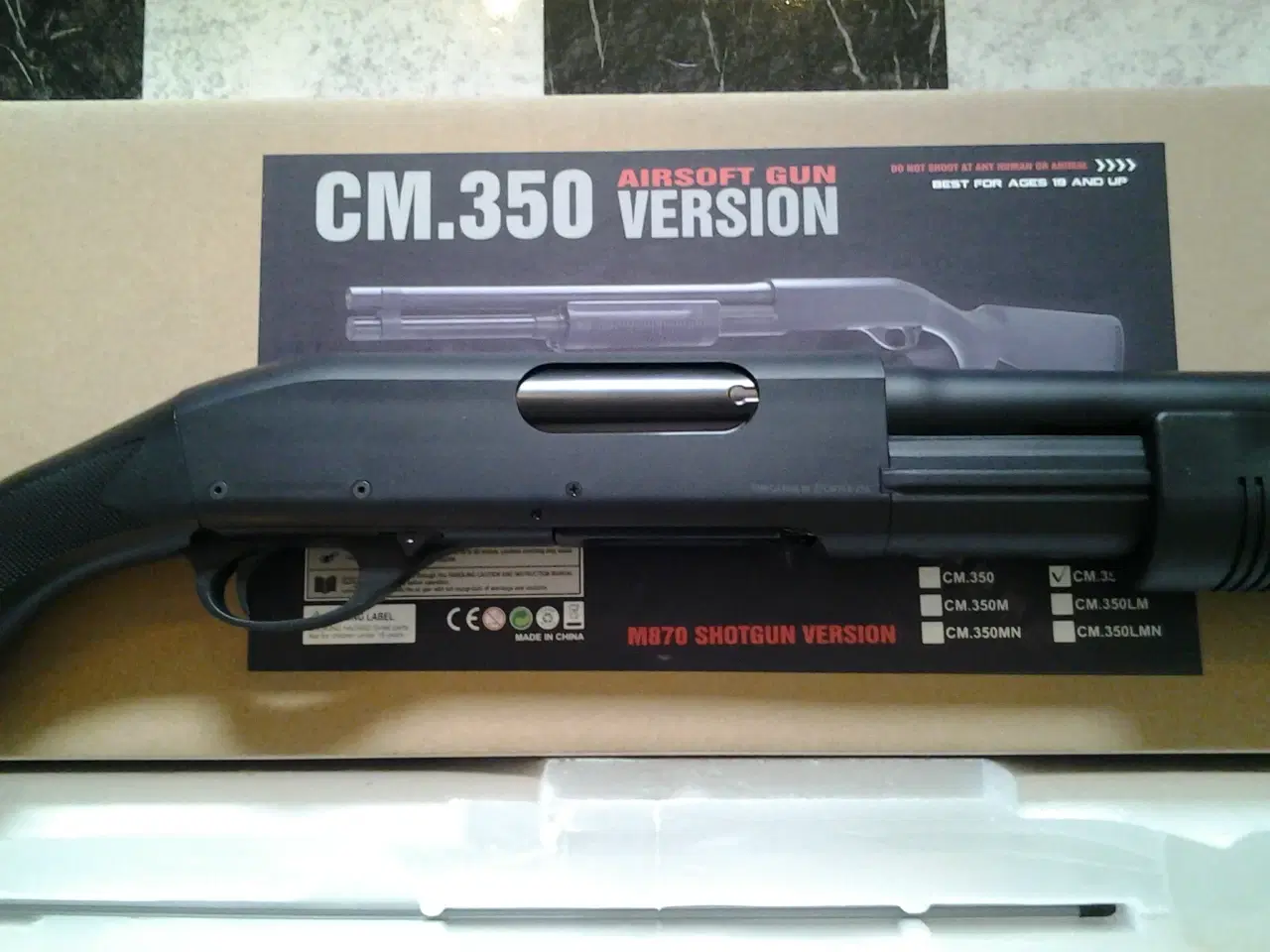 Billede 6 - Hardball, Cyma (Tri-Shot) Shotgun.