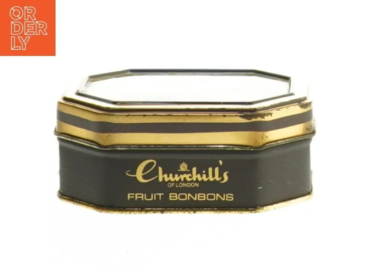Billede 1 - Dekorativ Churchill&#39;s opbevaringsæske fra Churchill&#39;s (str. 9,5x7,5 cm)