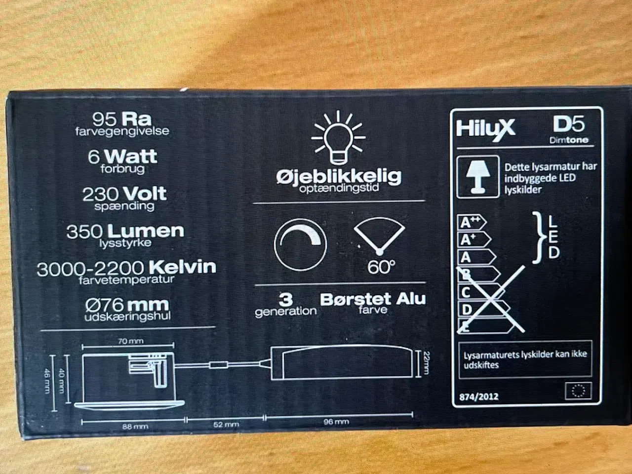 Billede 3 - 2 Hilux indbygningsspots