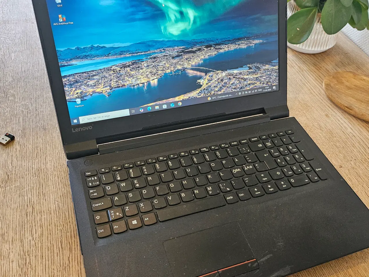 Billede 1 - lenovo bærbar med cdrom drev
