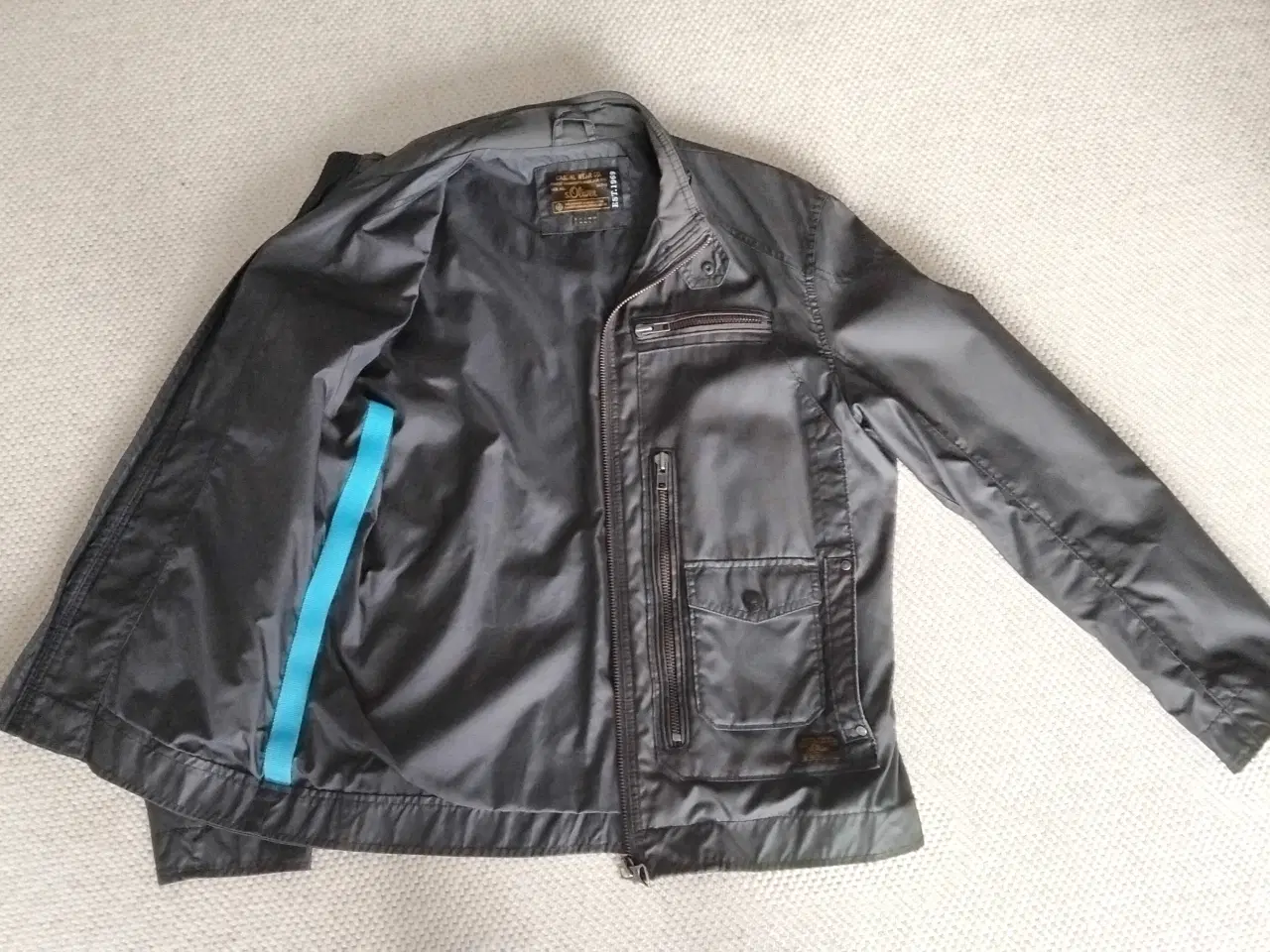 Billede 3 - s.Oliver Herre Jakke i antracit farve str. L