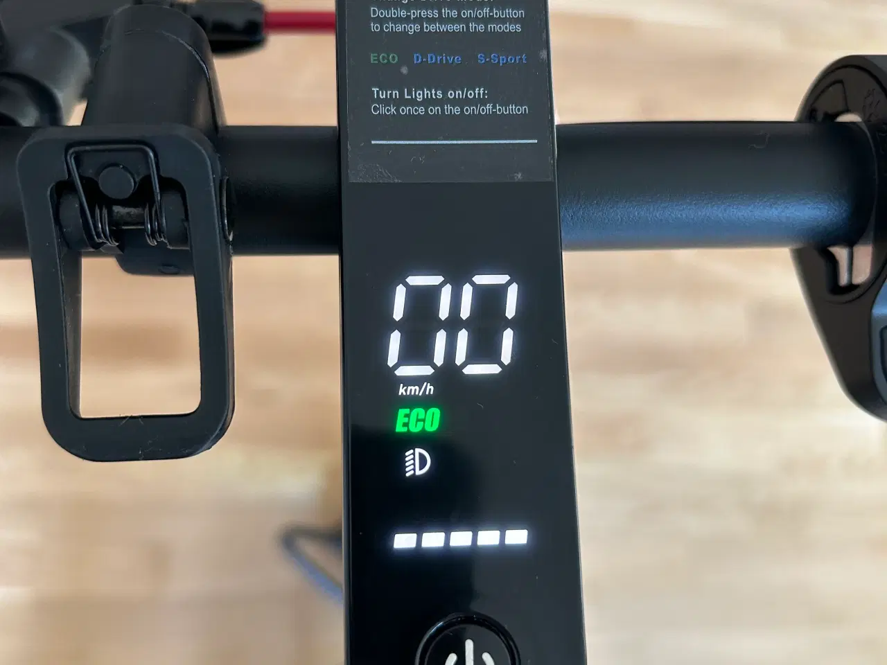 Billede 7 - Som ny - e-wheels E2S V2 - rækkevidde 35 km