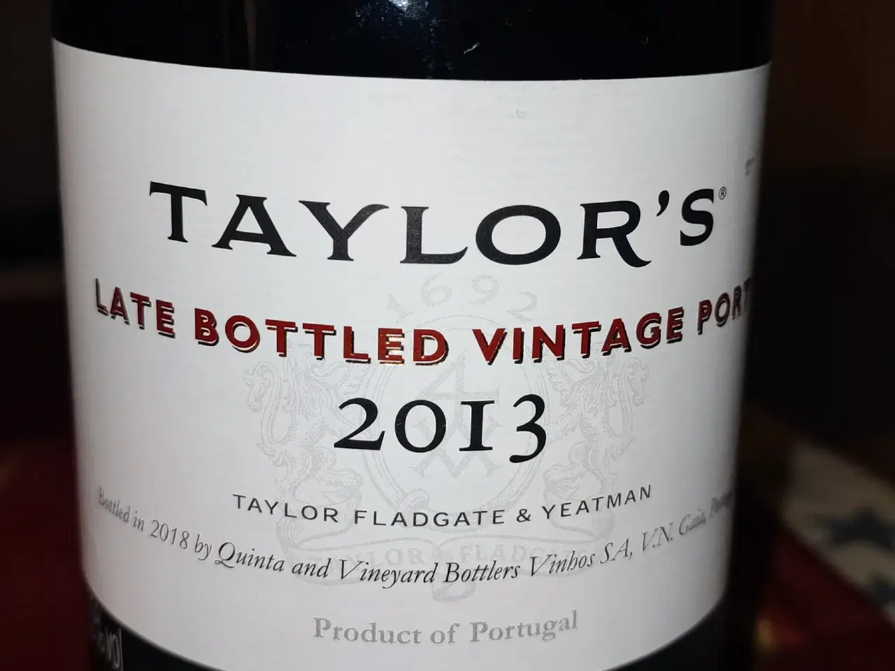 Billede 3 - Taylor's Late Bottled Vintage (LBV) Port - 2013