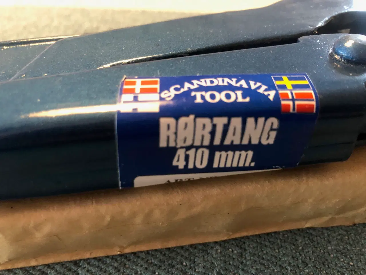 Billede 3 - Næsten ny rørtang 410 mm