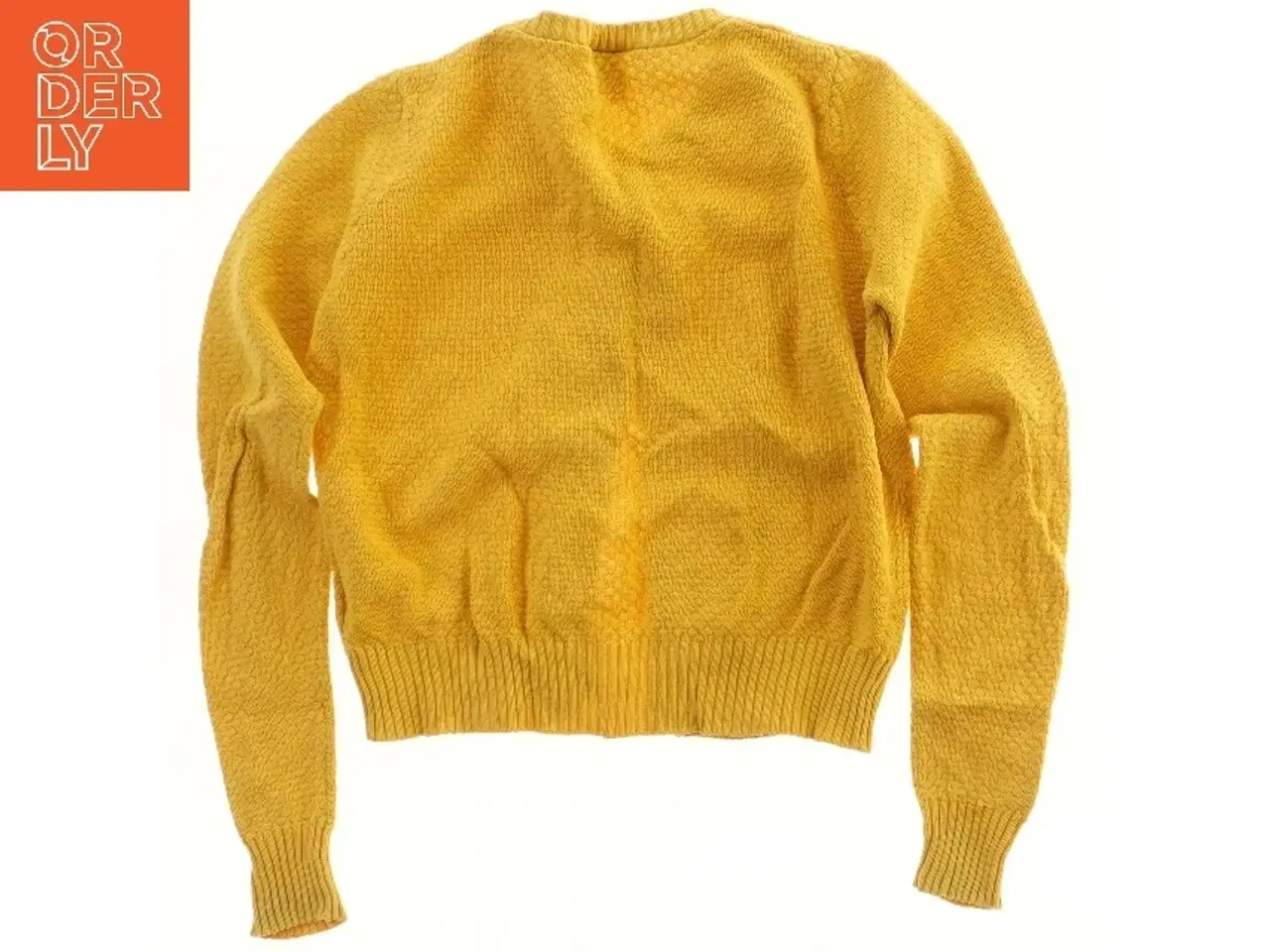 Billede 2 - Gul cardigan til børn fra Mads & Mette (str. 98)