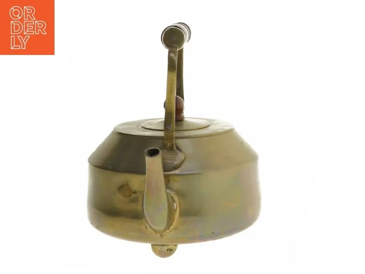 Billede 2 - Messing tekande (str. 10x19 cm)