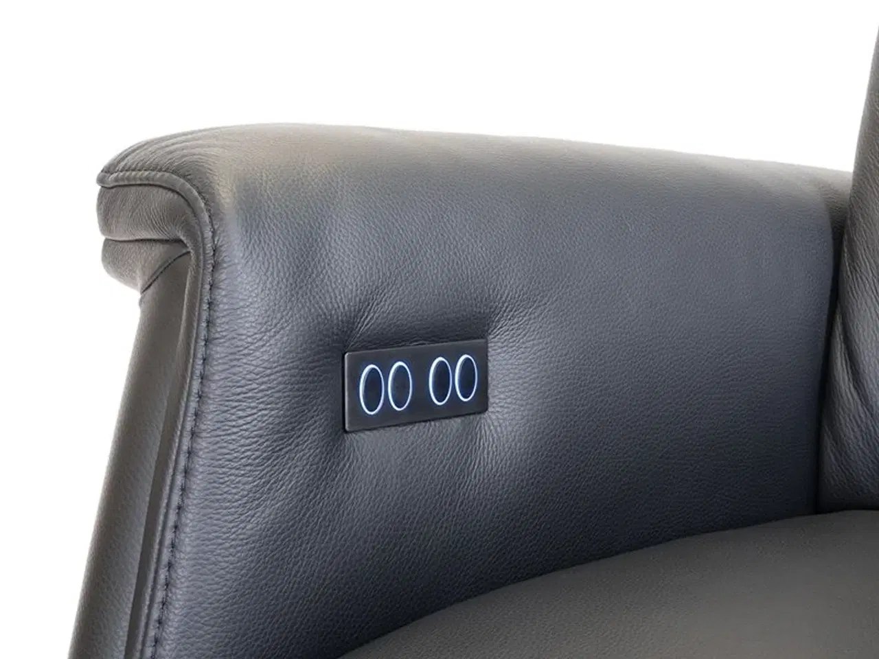 Billede 8 - Lindebjerg Lænestol LS331 - Sort m/løftefunktion