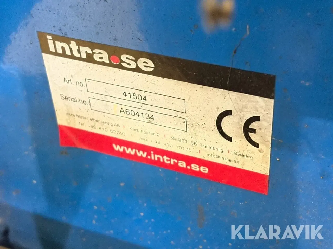 Billede 11 - Palleløfter Intra 41504