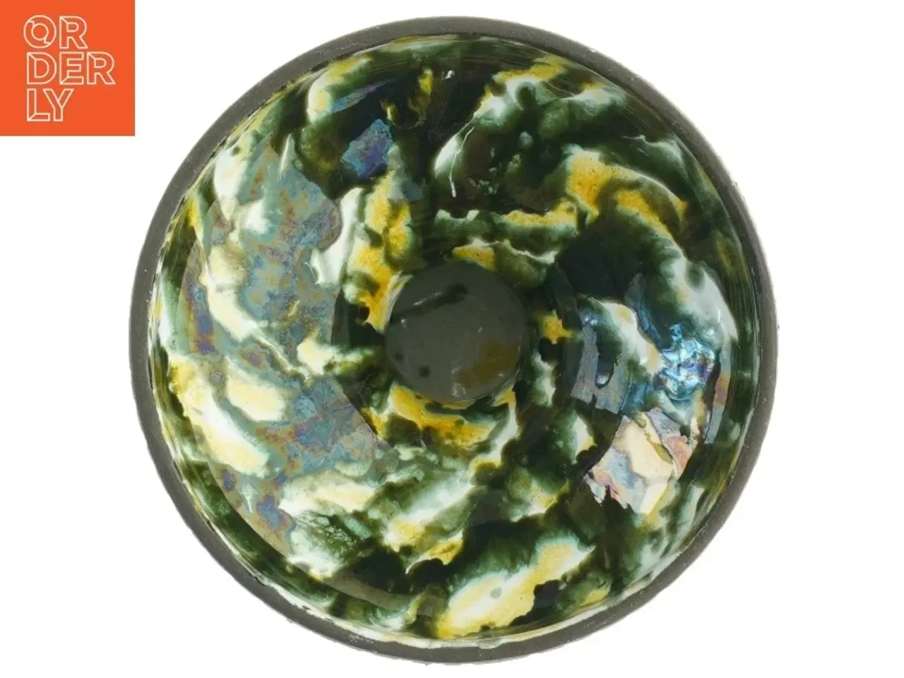 Billede 2 - Keramik vase fra Kloster Keramik (str. 15 x 15 cm)