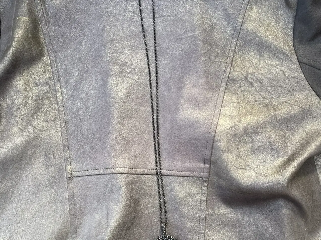 Billede 1 - Halskæde sort