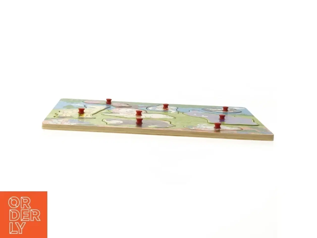 Billede 3 - Træpuslespil med dyremotiver (str. 30 x 22 cm)