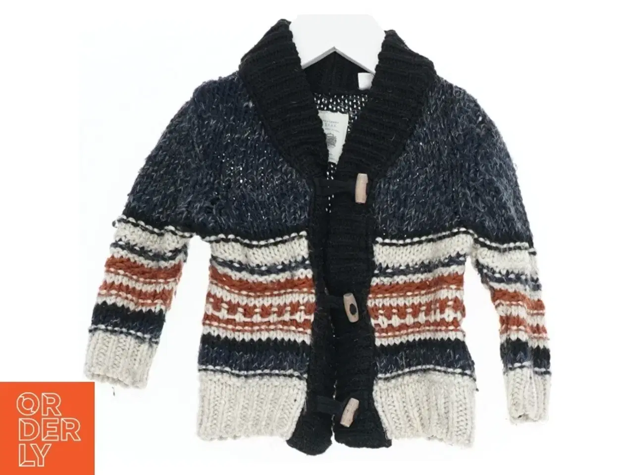 Billede 1 - Strikket cardigan med mønster fra Zara (str. 80)
