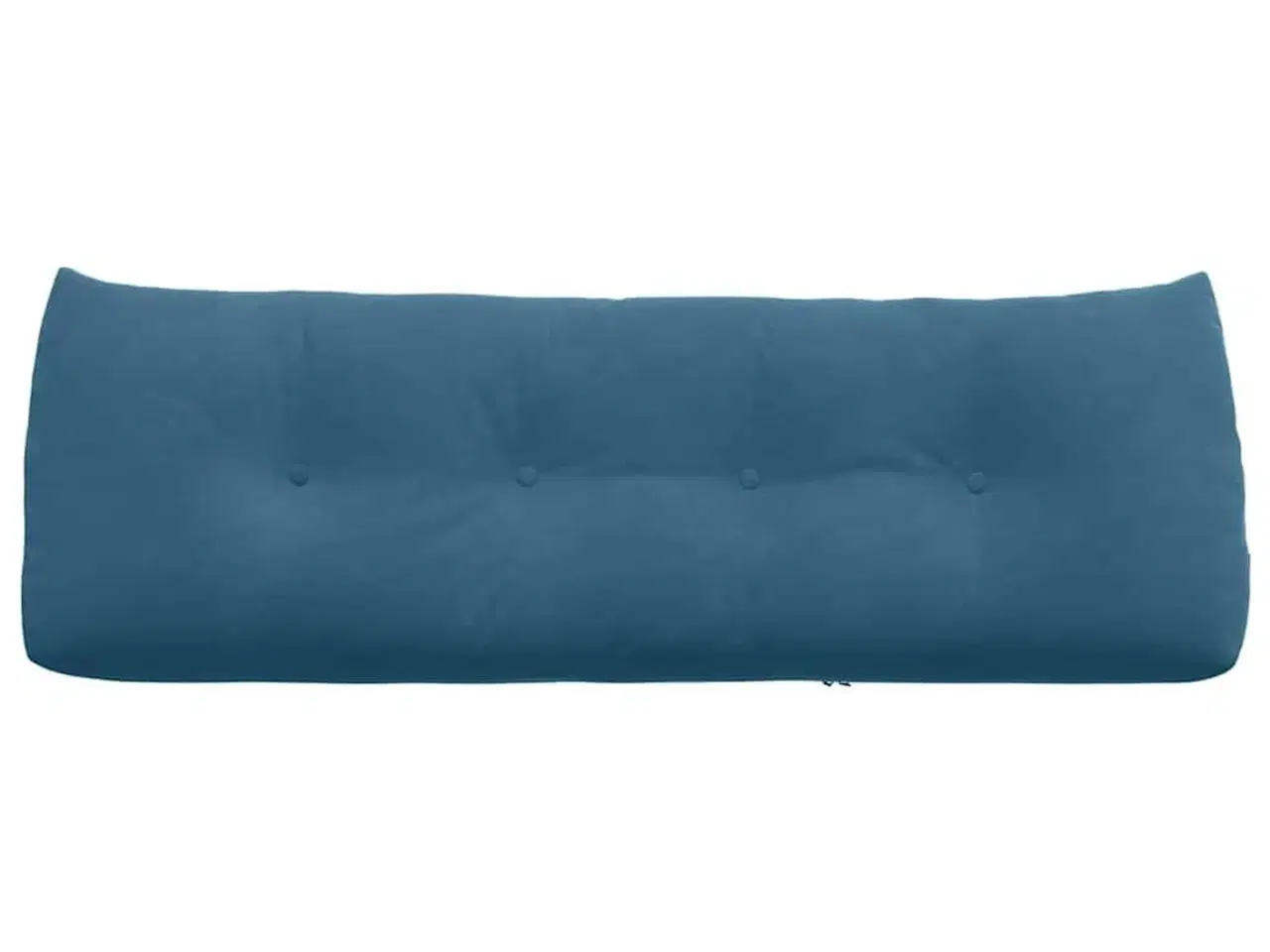 Billede 6 - Rygpude Blå 140 x 24 x 50 cm Fløjl